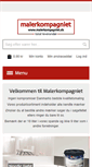 Mobile Screenshot of malerkompagniet.dk